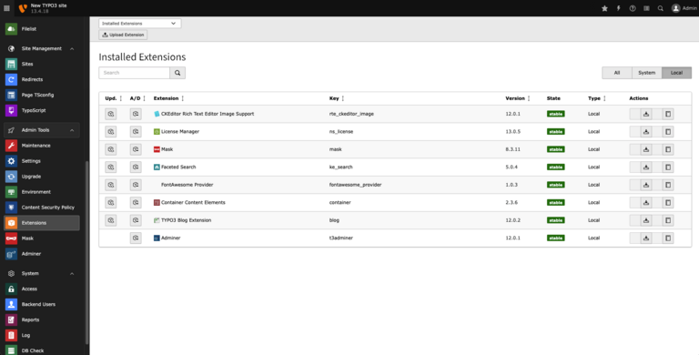 Install Extensions Install Extensions