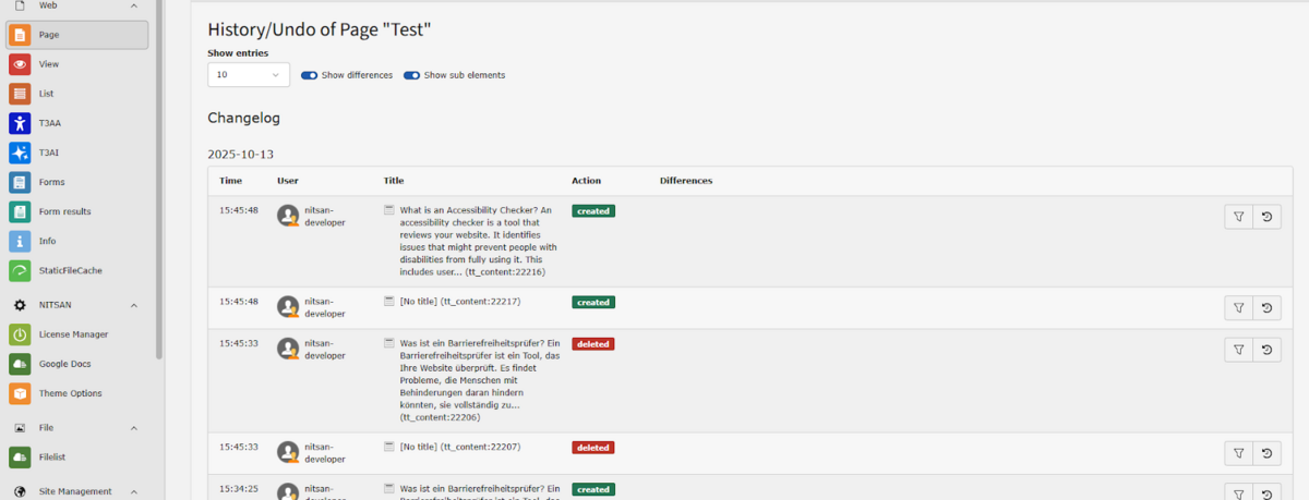 TYPO3 Arbeitsbereiche & Versionierung: Entwürfe und Veröffentlichungs-Workflows verwalten