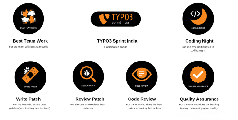 TYPO3 Badges TYPO3 Badges