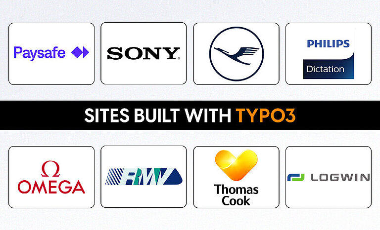 Sites Built with TYPO3 Sites Built with TYPO3