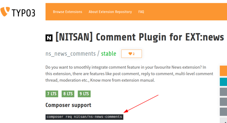 List of all TYPO3 Projects List of all TYPO3 Projects