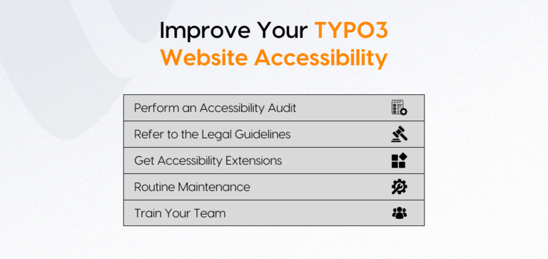 Improve Your TYPO3 Website Accessibility Improve Your TYPO3 Website Accessibility