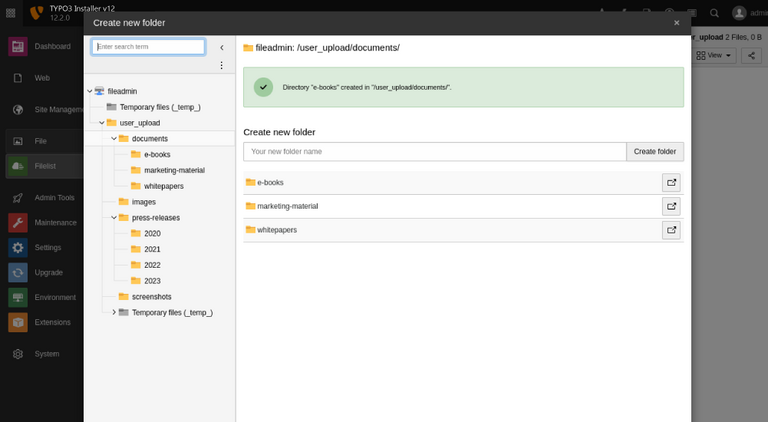 Ordner erstellen Ordner erstellen