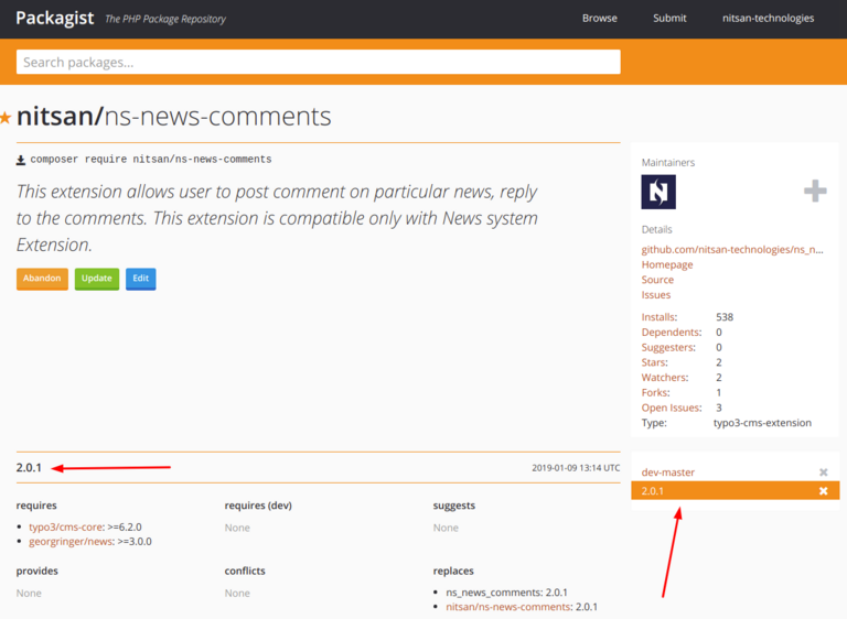 Packagist/Composer version Packagist/Composer version