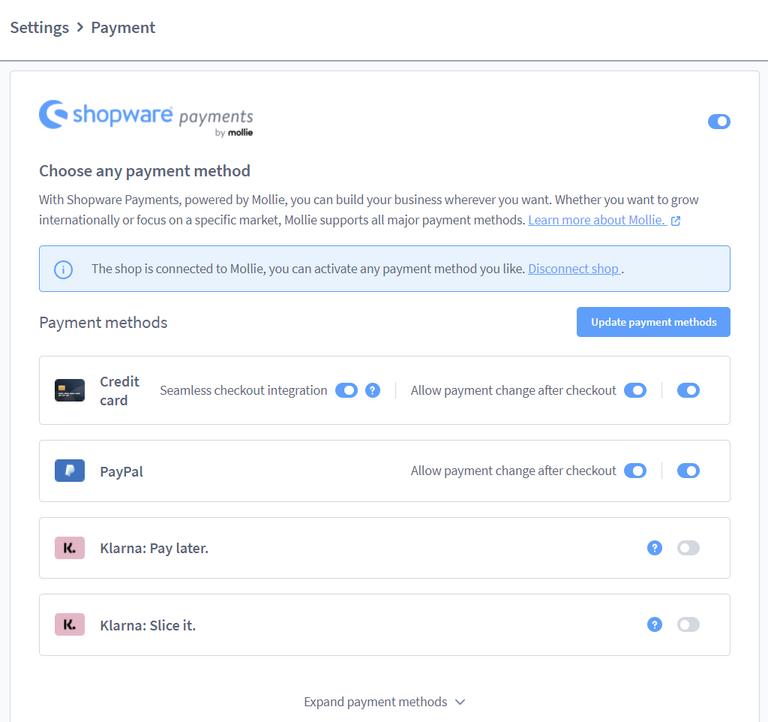 Integration von Zahlungs-Gateways Integration von Zahlungs-Gateways
