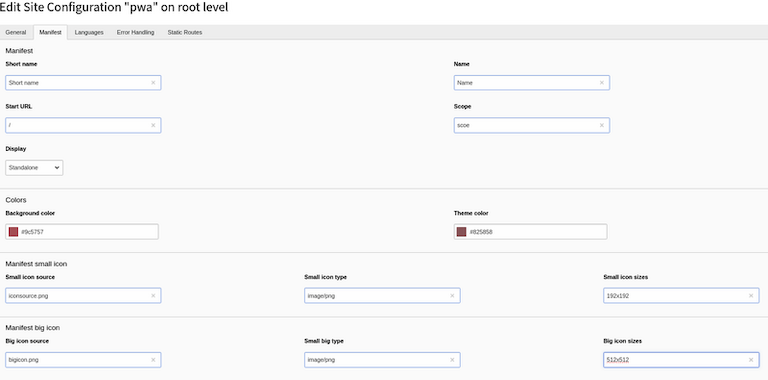 Konfuguration Konfuguration