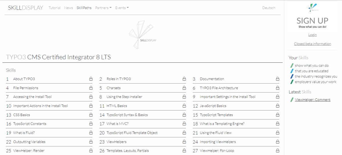 TYPO3 Training and Workshop