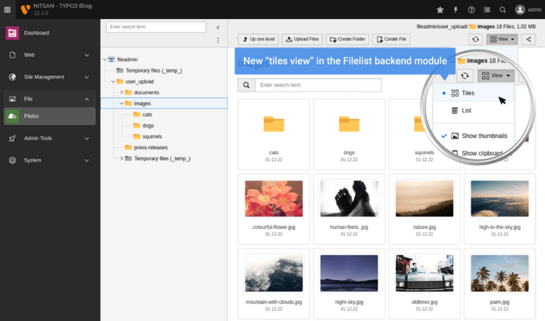 New Tiles View New Tiles View