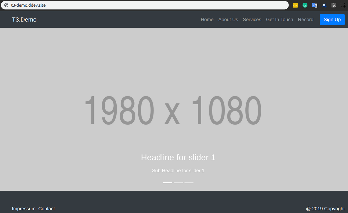 Install EXT:ns_basetheme