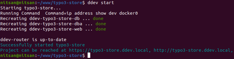 Let's start DDEV Let's start DDEV