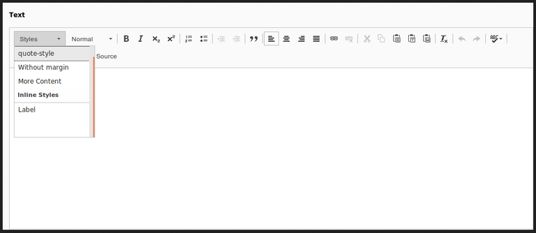 Providing styles Providing styles