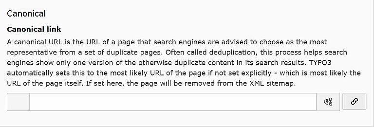 Canonical Link Canonical Link