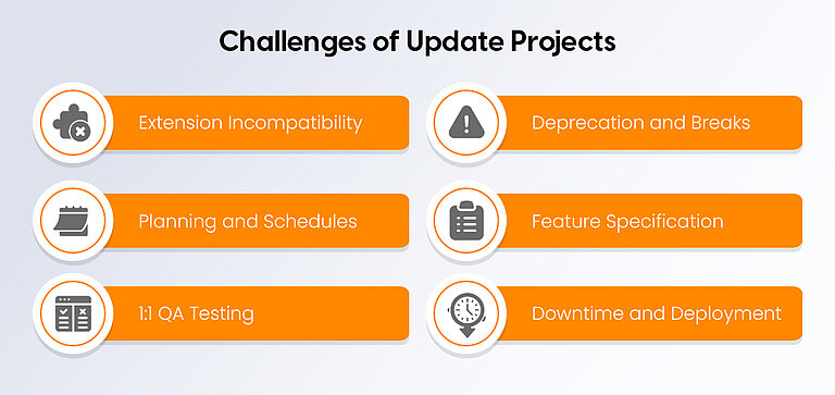 Challenges of Update Projects Challenges of Update Projects