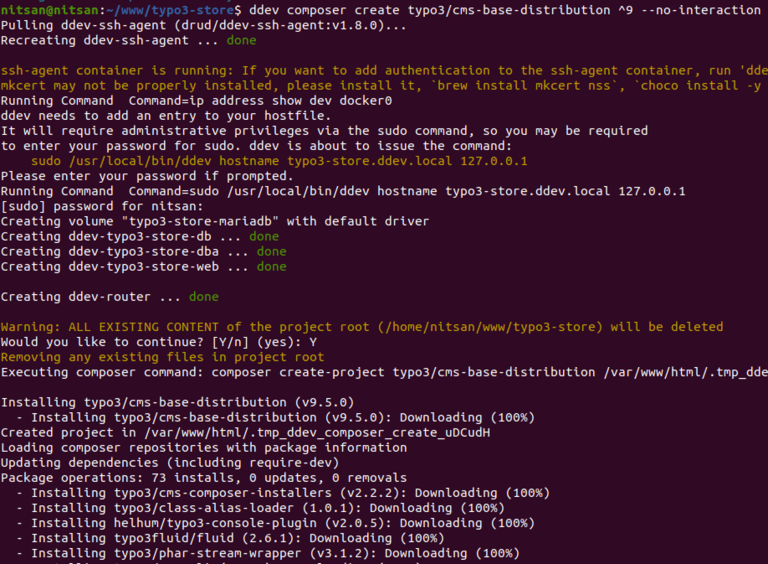 Download latest TYPO3 LTS version Download latest TYPO3 LTS version