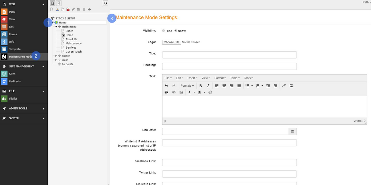 TYPO3 Wartungsmodus während des TYPO3 Upgrades