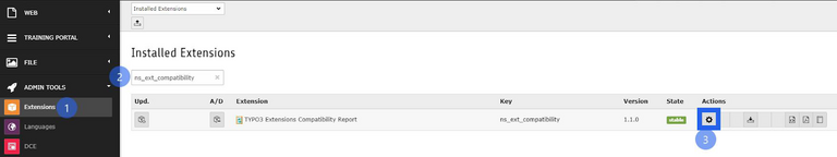 Bericht über die Kompatibilität von TYPO3-Erweiterungen Bericht über die Kompatibilität von TYPO3-Erweiterungen