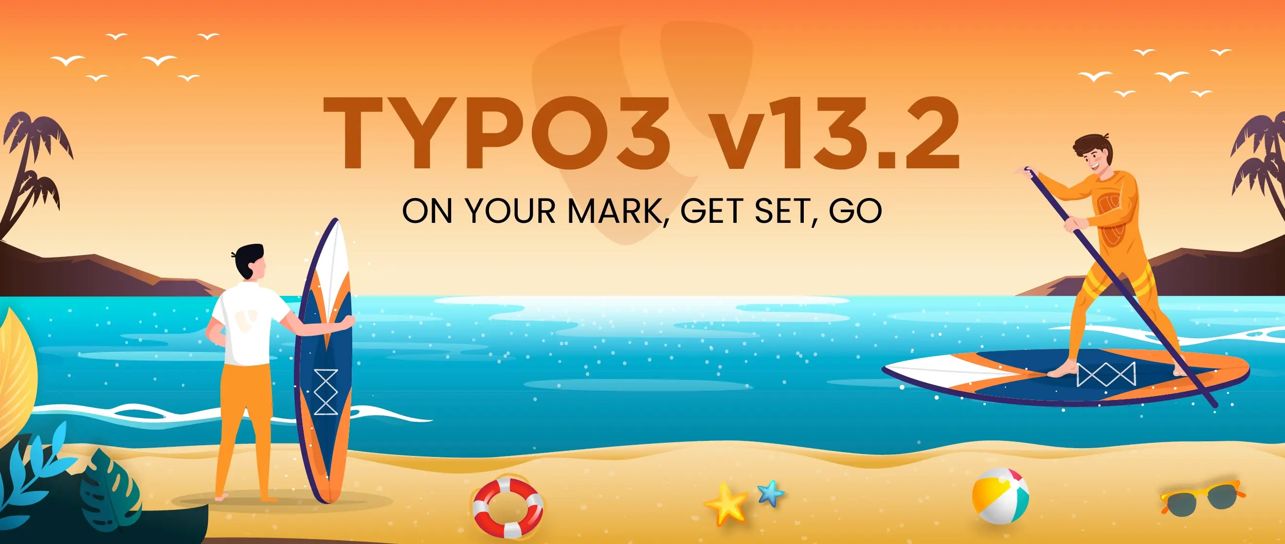 TYPO3 v13.2-Auf die Plätze, fertig, los