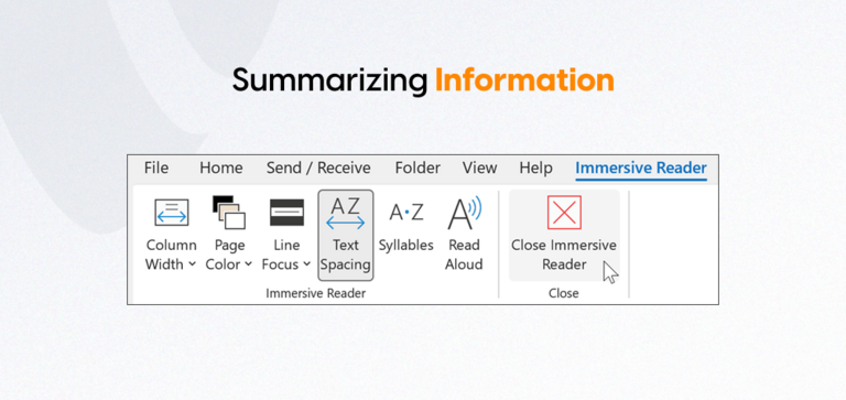 Summarizing Information Summarizing Information