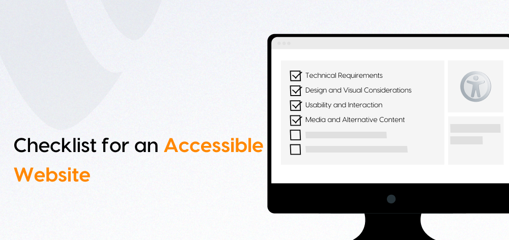 Checklist for an Accessible Website