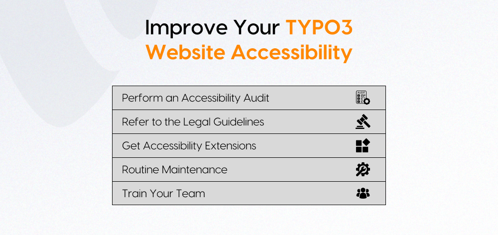 Improve Your TYPO3 Website Accessibility