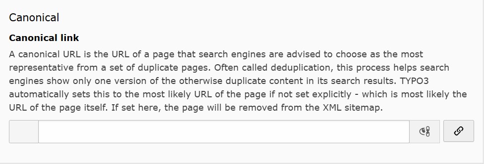 Canonical Link