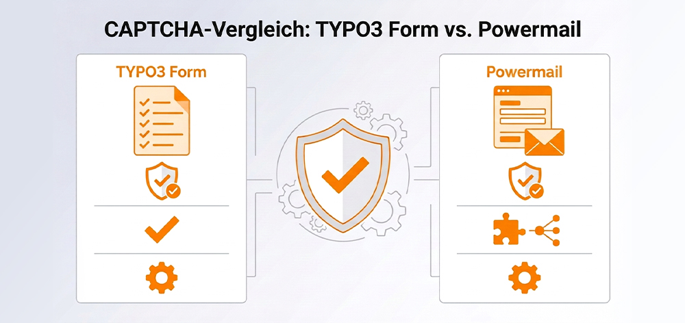 CAPTCHA im Vergleich: TYPO3 Form vs. Powermail