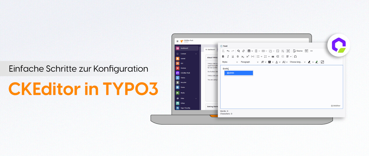 Einfache Schritte zur Konfiguration CKEditor in TYPO3