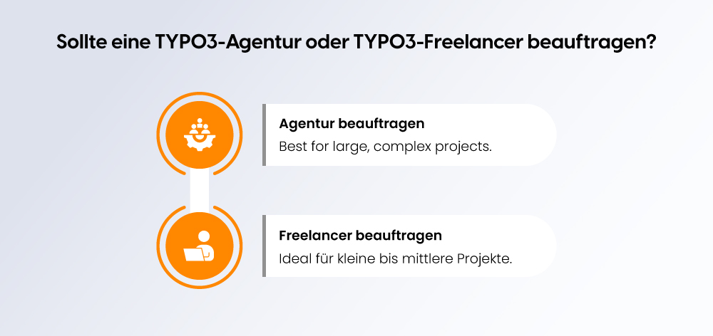 Sollte eine TYPO3-Agentur oder TYPO3-Freelancer beauftragen