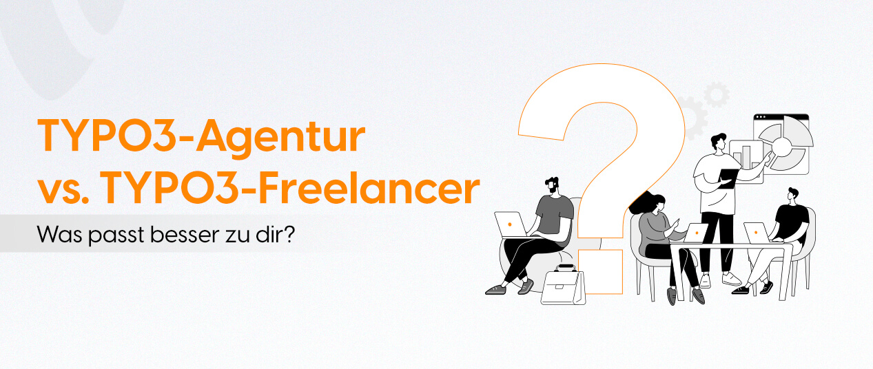 TYPO3 Agentur vs. TYPO3 Freelancer: Was passt besser zu dir?