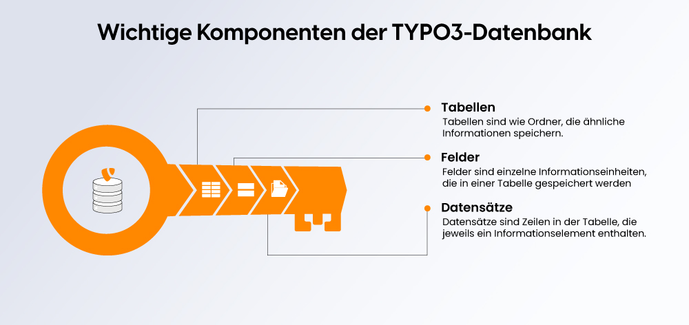 Zentrale Bestandteile der TYPO3 Datenbank