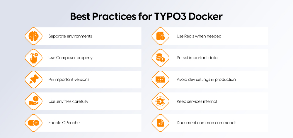 TYPO3 Docker Best Practices