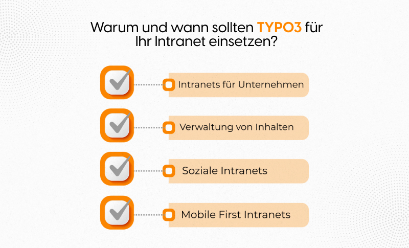 Warum und wann sollte TYPO3 für Ihr Intranet einsetzen
