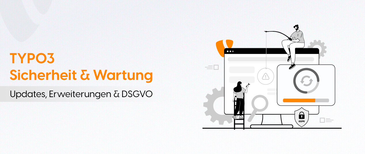 TYPO3-Sicherheit & Wartung: Updates, Erweiterungen & DSGVO