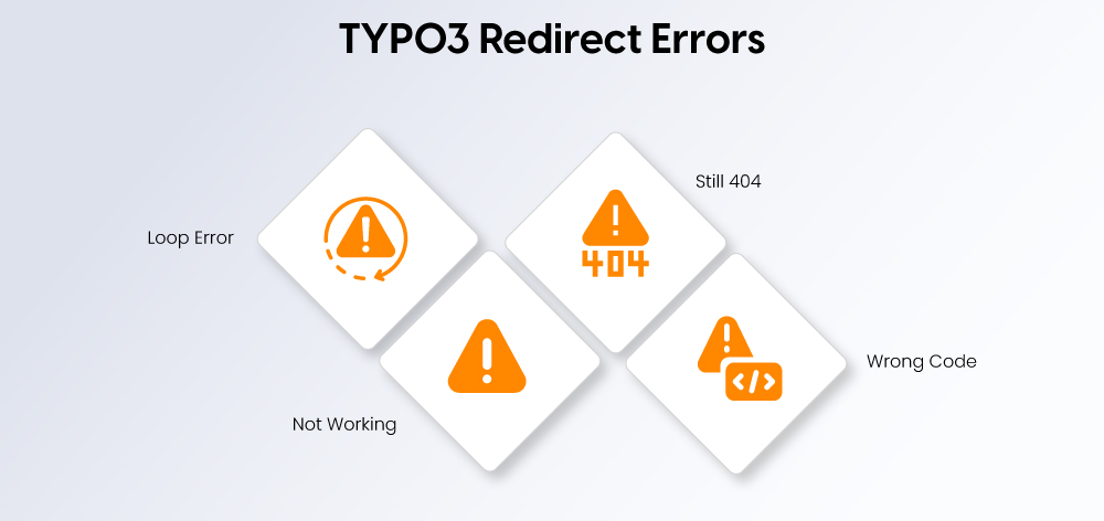 TYPO3 Redirect Errors