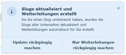 Automatische Redirect-Erstellung im TYPO3 Automatische Redirect-Erstellung im TYPO3