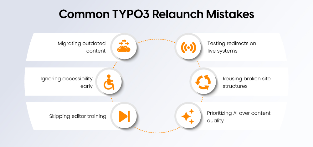 Common TYPO3 Relaunch Mistakes
