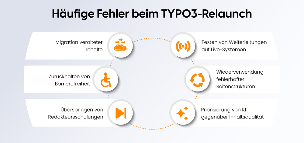 Häufige Fehler beim TYPO3-Relaunch