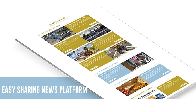 Easy Sharing news platform