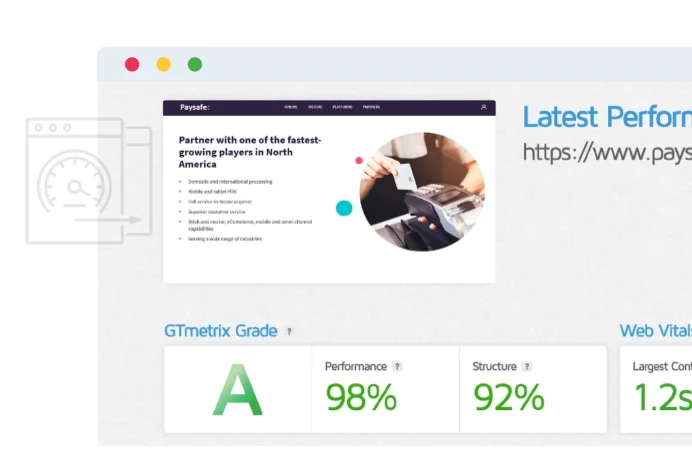Fast website with better loading time