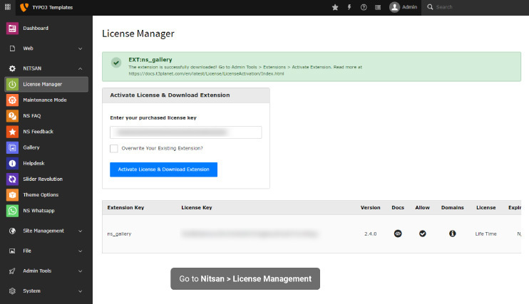 Lizenz-Management Lizenz-Management