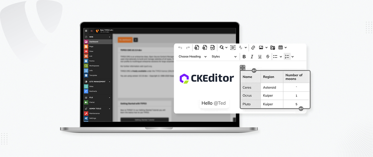 Simple Steps to Configure CKEditor in TYPO3
