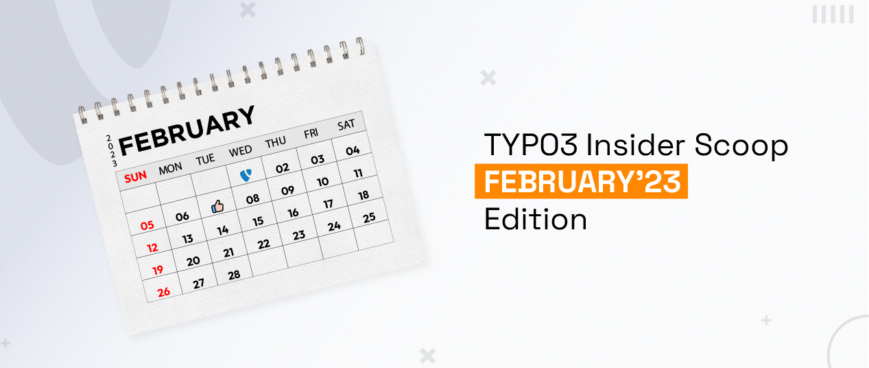 TYPO3 Insider Scoop - Februar 2023 Ausgabe