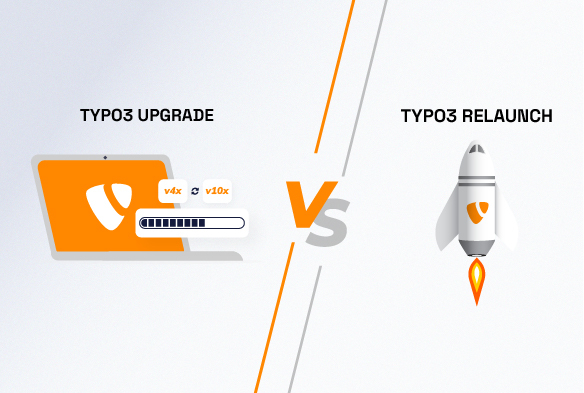 TYPO3 Update oder Relaunch: Welcher Weg ist zu wählen?