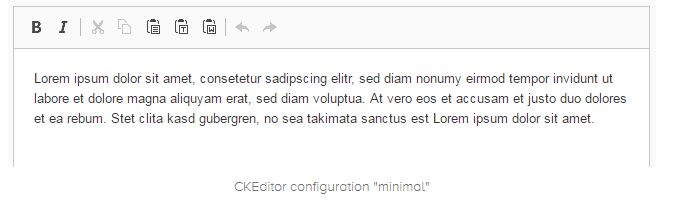 Minimal preset Minimal preset