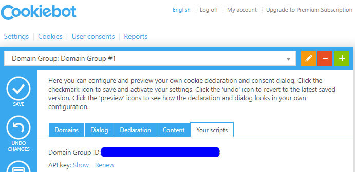 find the Domain Group ID find the Domain Group ID