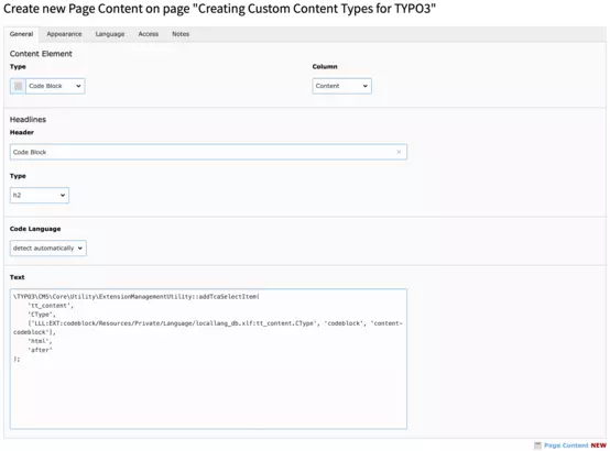 Adding a content type to the list Adding a content type to the list