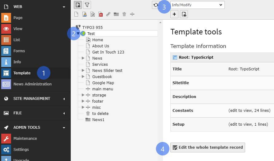 Activate the TypoScript