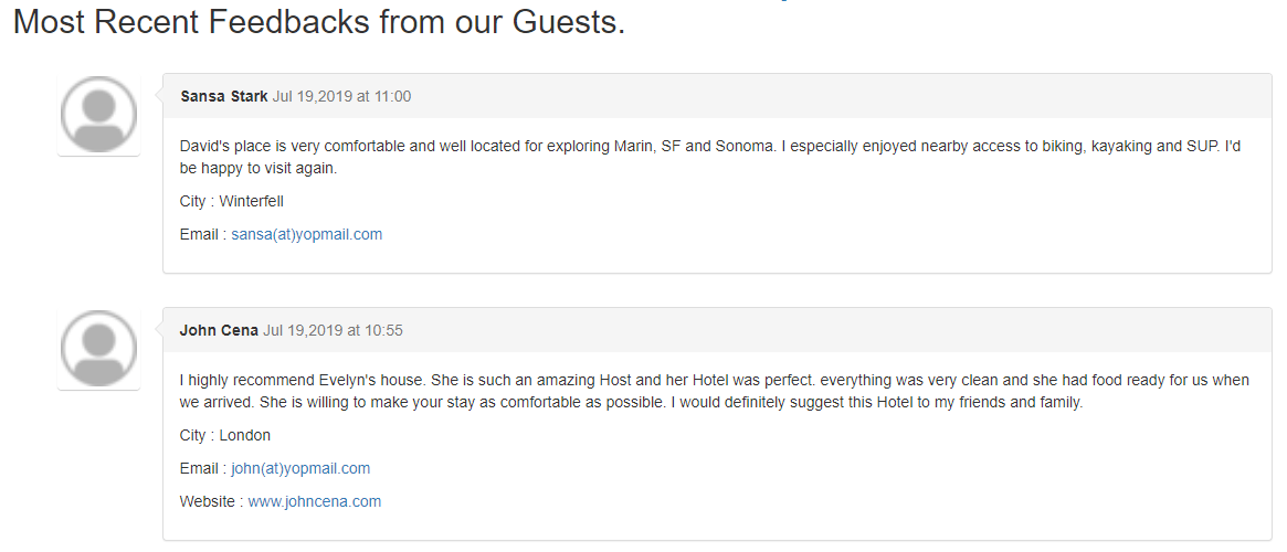 Comments sorting with latest comments first